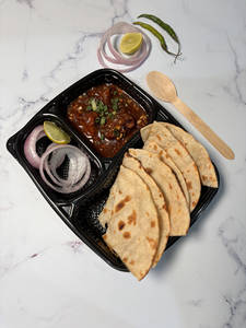 Gobi Manchurian + Roti