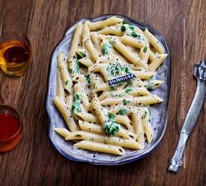 White Sauce Penne Pasta