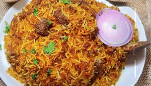 Beef empty biriyani
