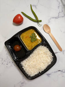 Dal + Rice + Gulab Jamun