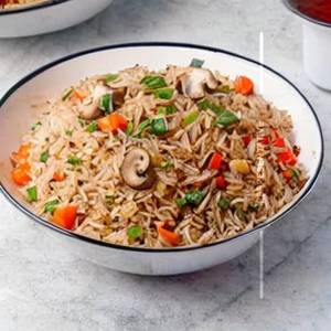 Mushroom Tomato Fried Rice