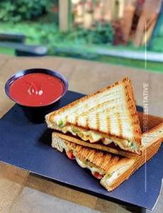 Cheese Paneer Sandwich 