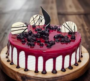 Eggless blue berry cake [1 pound]