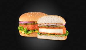 Chunky Paneer Pandey Burger