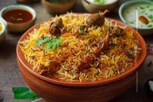 Soya chaap hyderabad biryani