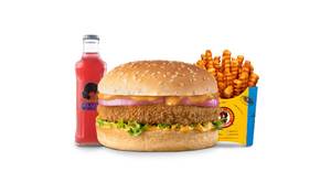 Jr Fried Chicken Burger Value Combo