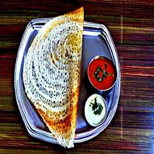 Butter Onion Plain Dosa
