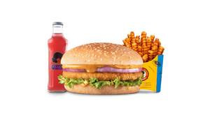 Chicken United States Of Punjab Burger Value Combo.
