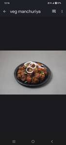 Veg Manchurian Dry with Fried Rice