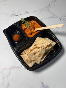 Butter Chicken + Choice Of Bread + 1 Gulab Jamun