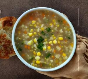 Sweet corn soup