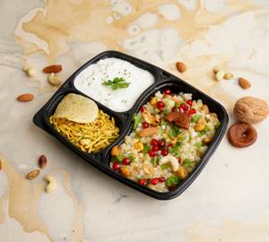 Dry Fruit Sabudana Khichadi with Curd