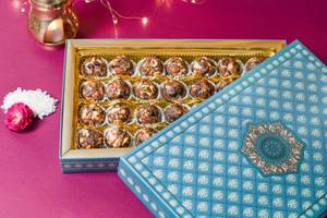 Dry Fruits Badam, Pista, Kaju Laddu Luxury Gift Bag ( 28 Piece ) Sugar Free & Gluten Free