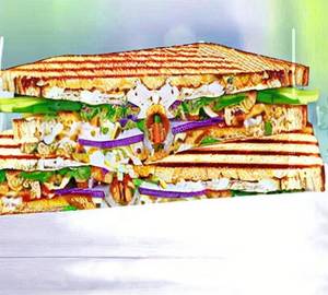 Tandoori paneer sandwich    