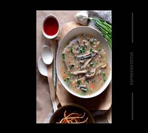 Chicken mushroom soup