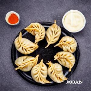 Cheesy soyabean momo