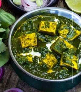 Palak paneer