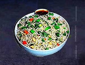 Mushroom fried rice