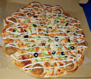 12" Large Chicken Kofta Pizza