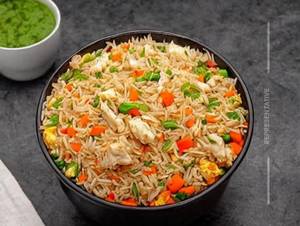 Schezwan Chicken Fried Rice