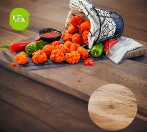 Spicy Chicken Popcorn Bites