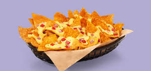 Veggie Cheese Tandoori Nachos