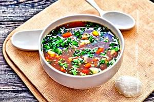 Chicken Lemon Coriander Soup