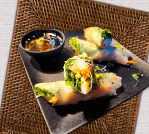 Vietnamese spring roll prawns