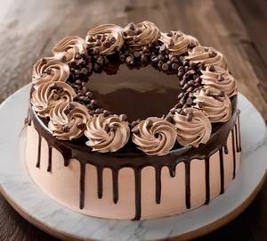 Egg less Chocochips Cake