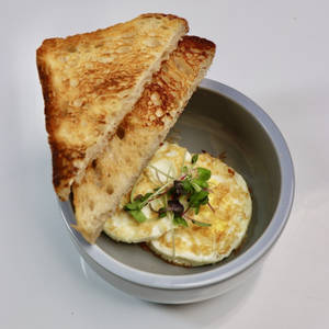 Eggs on Sourdough