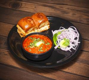 Butter pav bhaji [ 2pav ]
