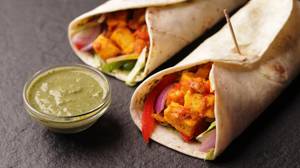 Chilli Paneer Wrap