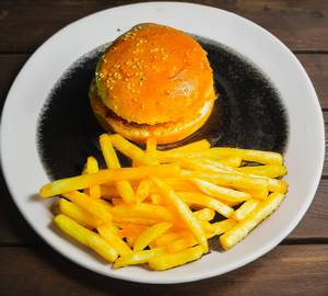 Combo1 -  Classic Burger + French Fries + Colddrink