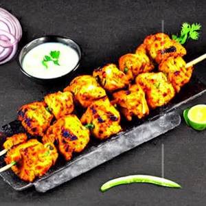 Chicken Pahadi Kebab Butter Masala