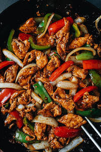 Black Pepper Chicken (boneless)