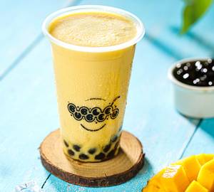 Mango Cheese Cake Boba Drink
