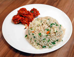 Chilli Paneer + Noodles