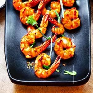 Prawns Burnt Chilli Sauce 
