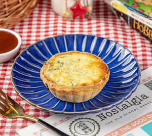 Spinach & Corn Quiche