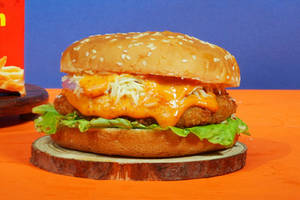 Cheese Chilli Garlic Burger