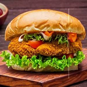Chicken maharaja burger