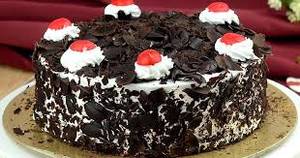 Dense black forest cake