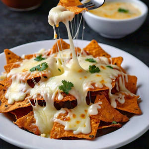 Millet Cheese Nachos