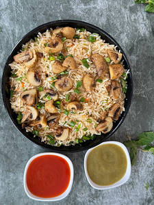 Mushroom Fried Rice