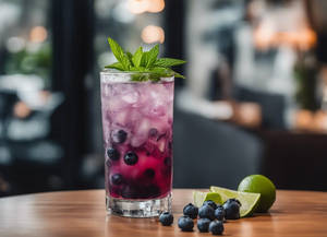 Blueberry Mojito