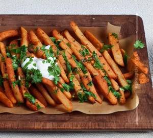 Tandoori fries
