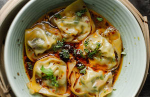 Veg Steamed Wonton