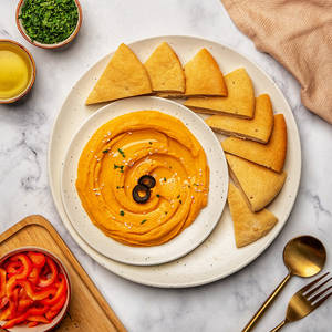 Roasted Red Pepper Hummus