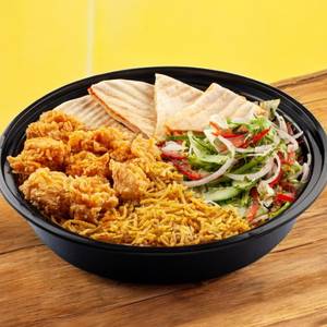 Chicken Popcorn Biryani Platter