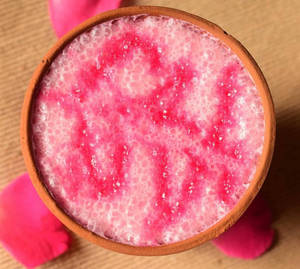 Rose Matka Lassi